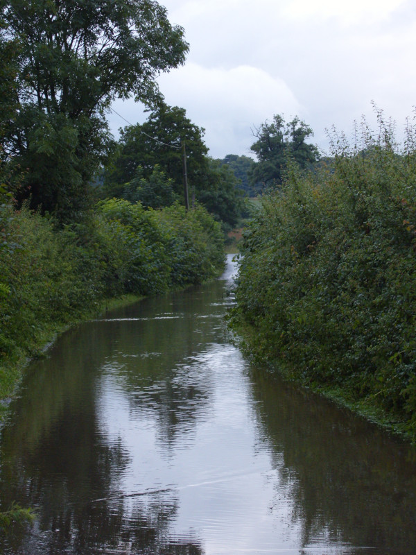 Flooding at Mill Lane July 2009