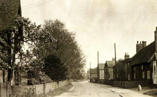 Looking towards the Church from Keepers Cottage 