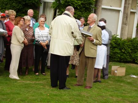 Saturday, Presentation of Certificates