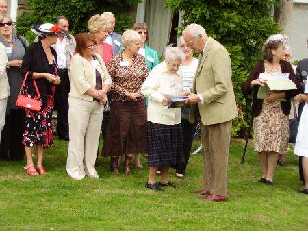 Saturday, Presentation of Certificates